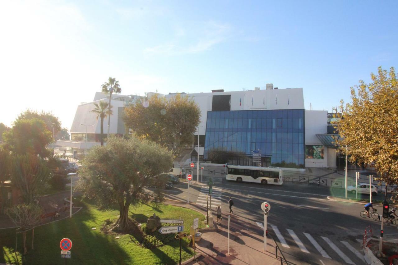 Cannes Conseil Immo, Grand Studio Terrasse Gray D'Albion Area -Four- Lägenhet Exteriör bild